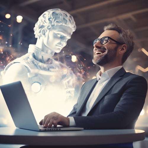 olegmatckevich_happy_sales_director_watching_his_laptop_with_AI_b0339e90-6bc7-4f2b-ac00-d4f0389d468d